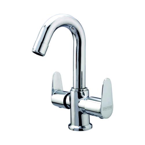 Center Hole Basin Mixer Chrome